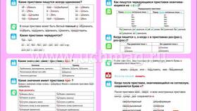 Что такое приставка в русском языке в Леонардо