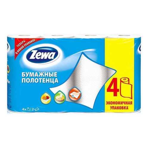 Бумажные полотенца Zewa двухслойные 23*25 см 4 штуки в Леонардо