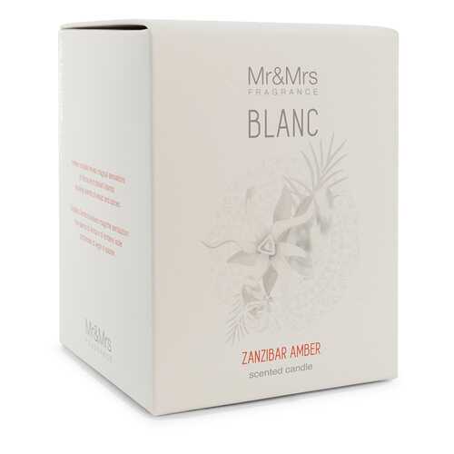 Свеча ароматическая Mr&Mrs Fragrance Blanc аромат №31 Амбра Занзибара в Леонардо