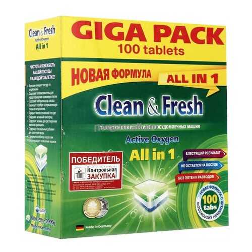 Моющее средство для посудомоечной машины Clean&Fresh 400391594 в Леонардо