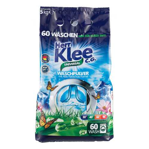 Стиральный порошок Herr Klee universal 60 стирок 5 кг в Леонардо