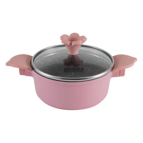 Кастрюля WERNER, MINI, 0,5 л, розовый в Леонардо