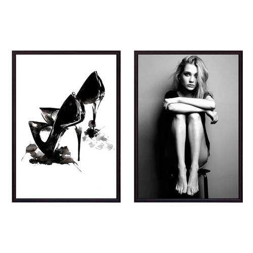 Набор постеров Коллаж Fashion №28 40х70 см в Леонардо