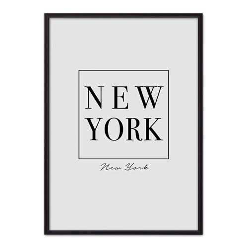 Постер в рамке New-York 21х30 см в Леонардо