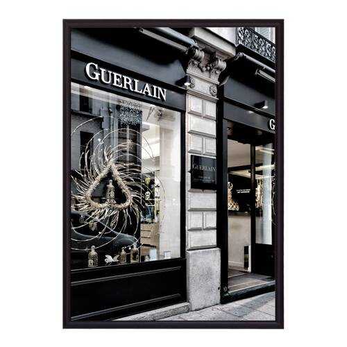 Постер в рамке Витрина Guerlain 30х40 см в Леонардо