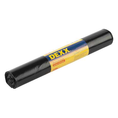 Мешки для мусора DEXX черные 120 л 10 шт в Леонардо