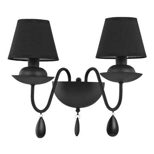 Бра Ideal Lux Blanche AP2 Nero E14 в Леонардо