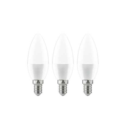 Лампа LED 3er-Pack Kerze 4W E14 230V 2700K 28426 в Леонардо