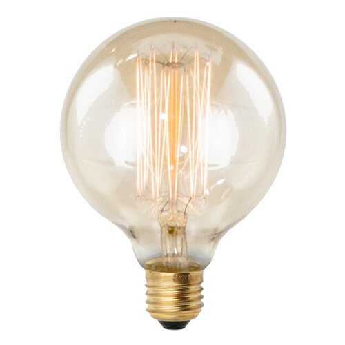 Лампа накаливания (UL-00000478) E27 60W шар золотистый IL-V-G80-60/GOLDEN/E27 VW01 в Леонардо