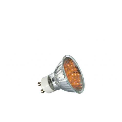 Лампа рефлекторная LED 1W GU10 оранжевая 28024 в Леонардо