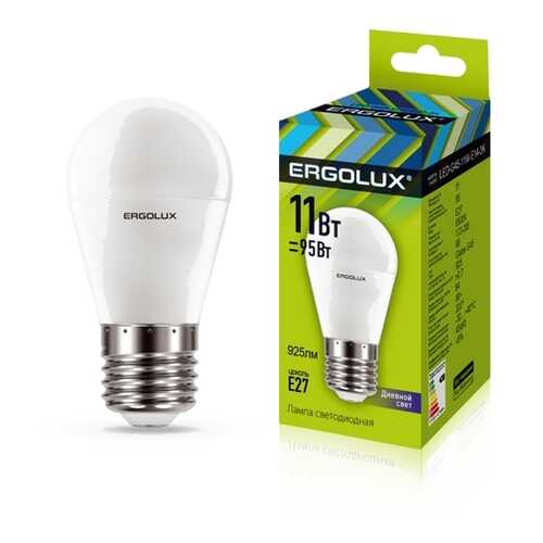 Лампа светодиодная ERGOLUX LED-G45-11W-E27-3K 13630 в Леонардо
