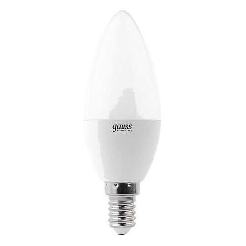 Лампочка Gauss Elementary Candle 10W E14 3000K 33110 в Леонардо