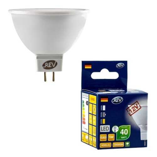 Лампочка светодиодная LED, MR16 GU5.3 5W 4000K холодный свет, H-48 в Леонардо