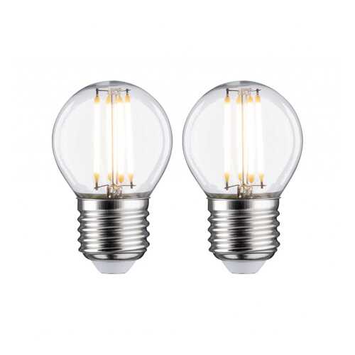 LED Fil 2er Tropfen 470lm E27 klar 4W 28640 в Леонардо