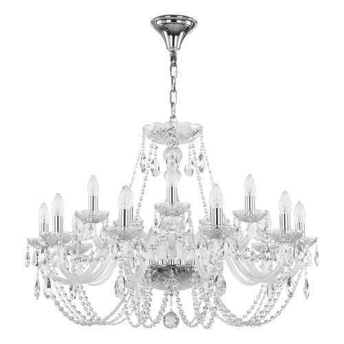 Люстра хрустальная 101/10+5/300 Ni Bohemia Ivele Crystal в Леонардо