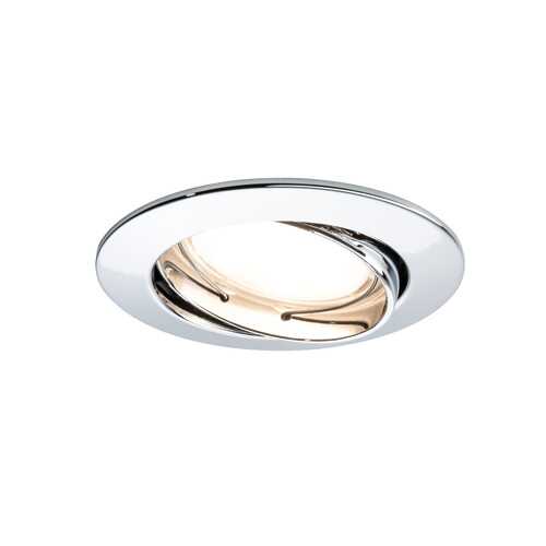EBL Set Coin LED rund schw 1x6,8W Chr 93981 в Леонардо
