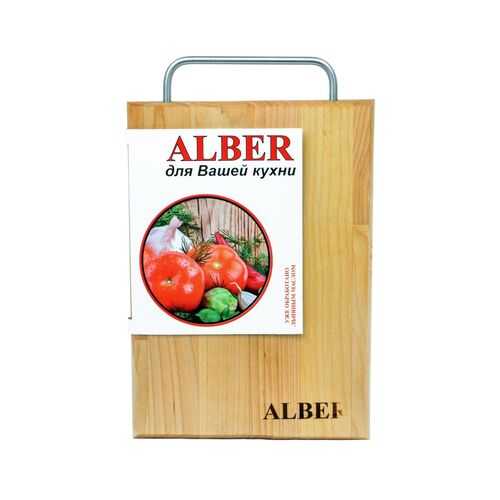 Разделочная доска Alber деревянная прямоугольная 26х18 см в Леонардо
