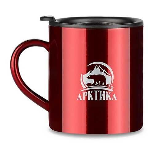 Термокружка Арктика 802-200 красная, невакуумная в Леонардо