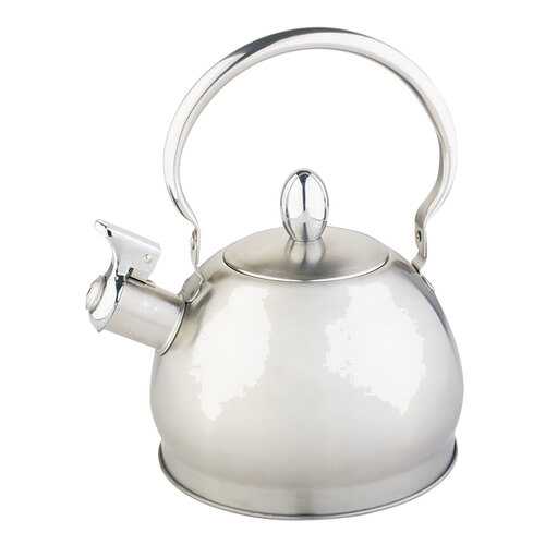 Чайник для плиты WEBBER ВЕ-0560 со свистком 2,0 л, индукция, складная ручка в Леонардо