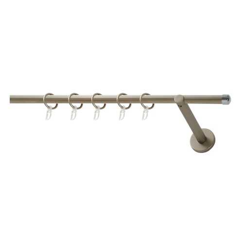 Карниз металлический Art Decor WERDECO,хром матовый, 1,2м, d16мм в Леонардо