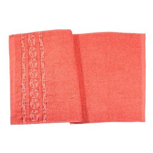 Полотенце махровое банное Verona Coral, 90x50, розовый в Леонардо